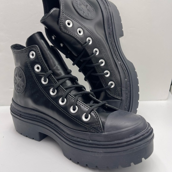 Converse WMNS 
CTAS LUGGED HEEL HI
BLACK/TOTAL ECLIPSE/BLACK Platform Sneakers - Picture 15 of 16
